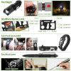 47Pcs Emergency Survival Kit Survival EDC Gear Equipment Tool First Aid Supplies Kit Tools with Pouch for Hiking Hunting Disaster Camping Adventure