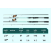 Lure Fishing Rod 180 Cm/6 Ft Carbon Fiber Casting Spinning Rod 2 Section Pole Bass