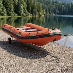 Adjustable Boat Trailer with Pneumatic Tires 440.92 lb Load