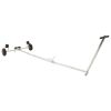 Adjustable Boat Trailer with Pneumatic Tires 440.92 lb Load