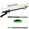 "High-Power Metal Slingshot – Black Ergonomic Handle, Precision Trigger for Hunting, Jungle Expeditions & Outdoor Survival Gear"