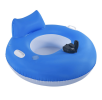 A floating electric inflatable boat featuring a circular foldable electric swimming ring, inflatable water motorboat