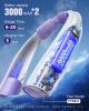 Portable Neck Fan - 6000mAh Rechargeable Personal Fan with 6 Speeds, 360° Cooling Surround Airflow